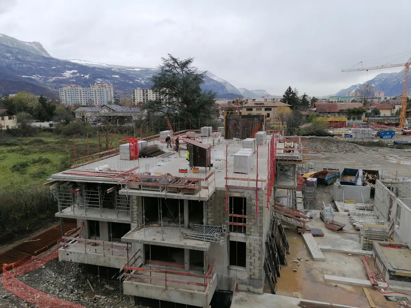 Fourniture de préfabrication électrique pour logements collectifs